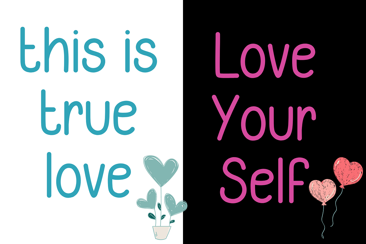 Memory Font, a Sans Serif Font by Cutie_Kate_Studio (Photo 8 of 10)