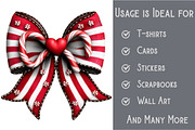 Christmas Bow Clipart Bundle, an Illustration by Pixels.Craft (Thumbnail 3 of 6)