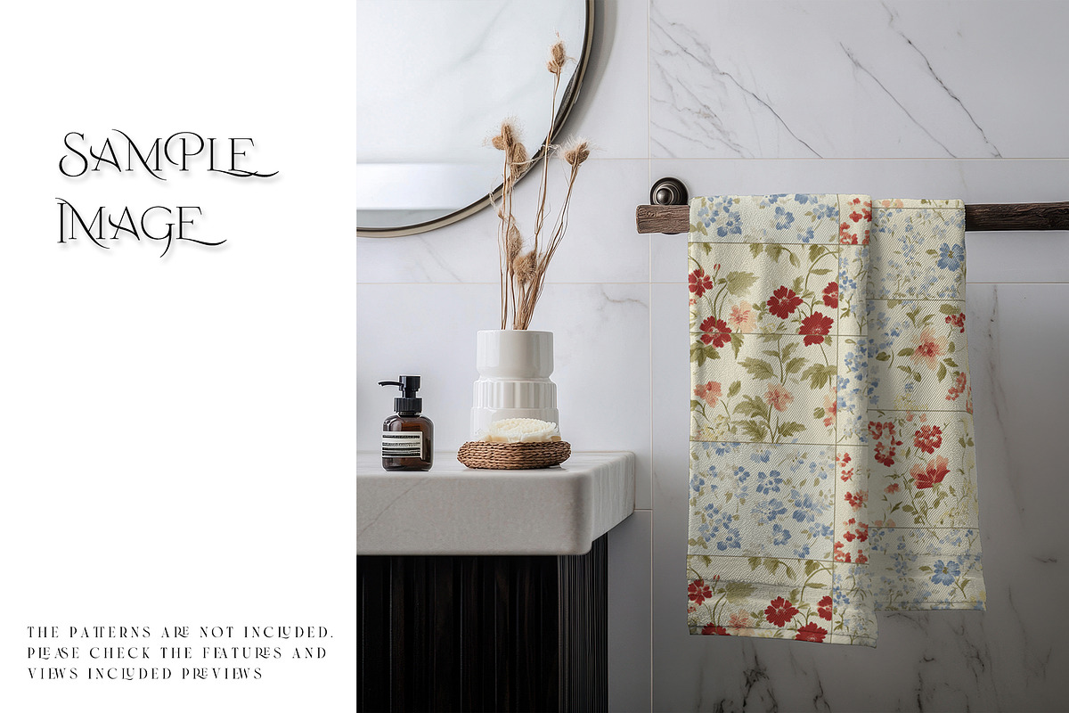 Bath Towels Mockups, a Merchandise Mockup by mock-ups (Photo 14 of 16)