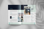 Annual report brochure template, a Brochure Template by Tanmoy Topu (Thumbnail 4 of 12)