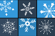 9 Creative Graphic Snowflakes, an Object Graphic by Sunny Design (Thumbnail 3 of 4)