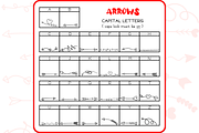 Arrow Doodles - Dingbats Font, a Symbol Font by WADLEN (Thumbnail 2 of 7)