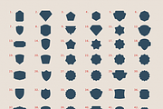 Mega Pack of Web Ribbons and Badges, an Object Graphic by firetuts (Thumbnail 5 of 5)