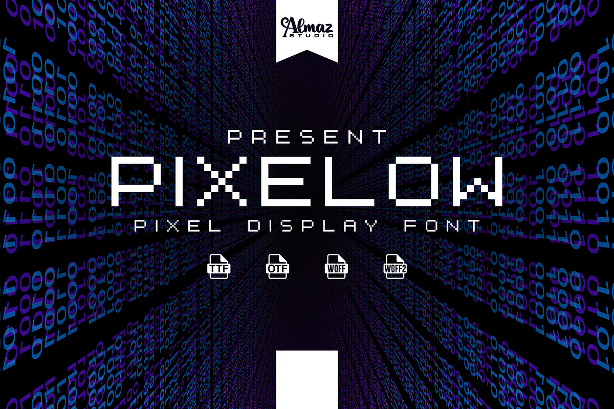 Pixelow, a Script Font by almazstudio (Photo 1 of 10)