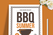 BBQ Summer, a Flyer Template by MightyDesign (Thumbnail 2 of 4)