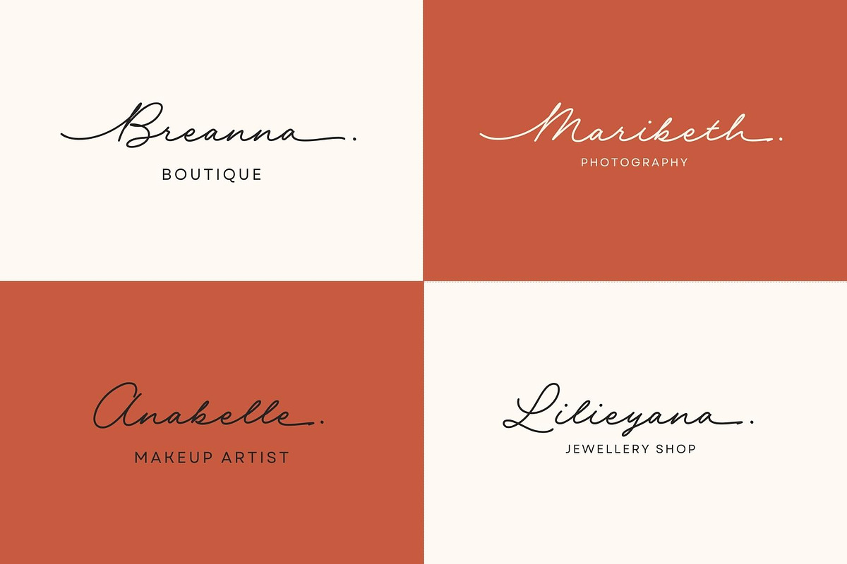 Dian Milena - Signature Script, a Script Font by Get Studio (Photo 16 of 29)