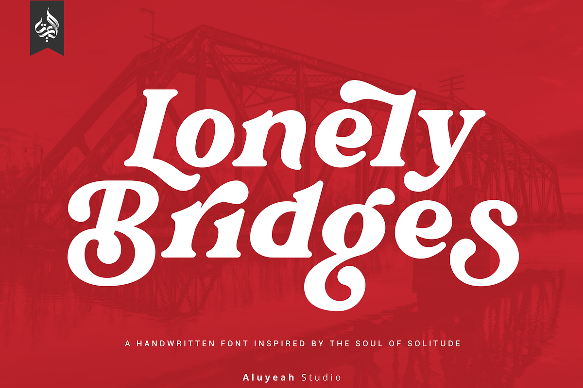 Lonely Bridges, a Serif Font by Aluyeah Studio (Photo 1 of 16)