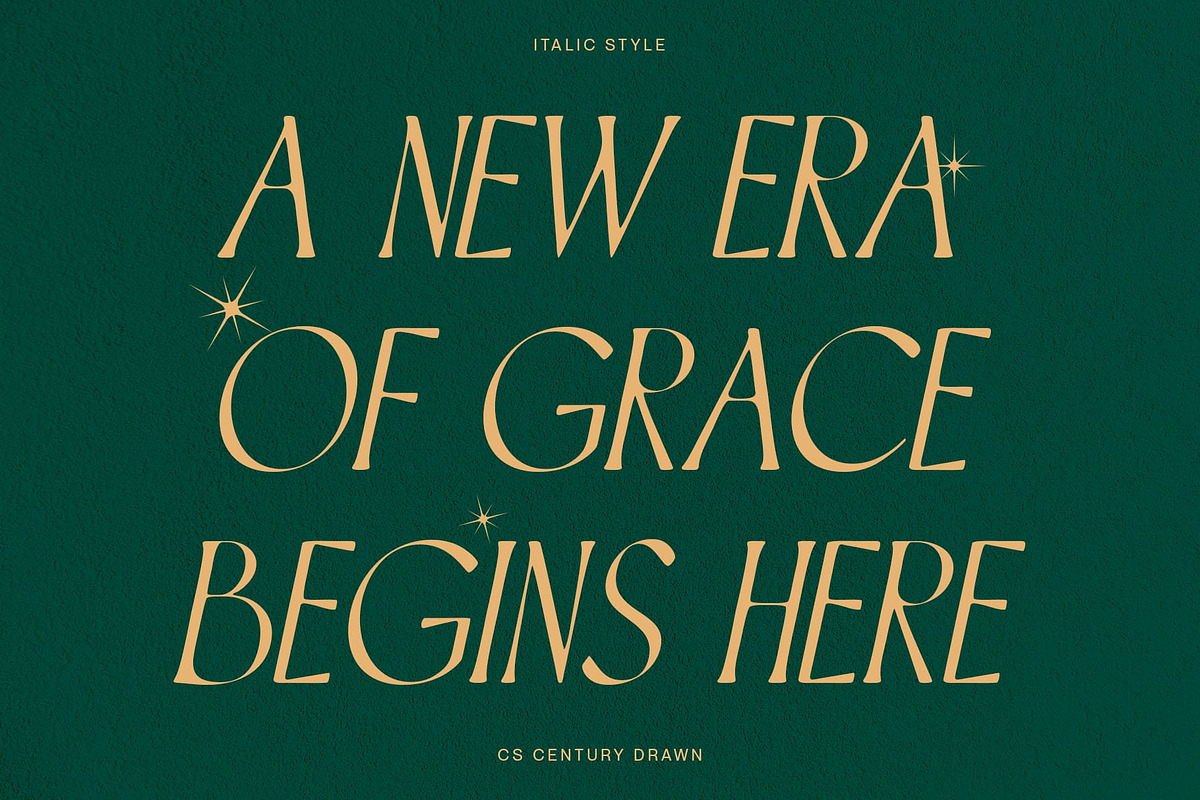 CS Century Drawn, a Serif Font by Craft Supply Co. (Photo 6 of 8)