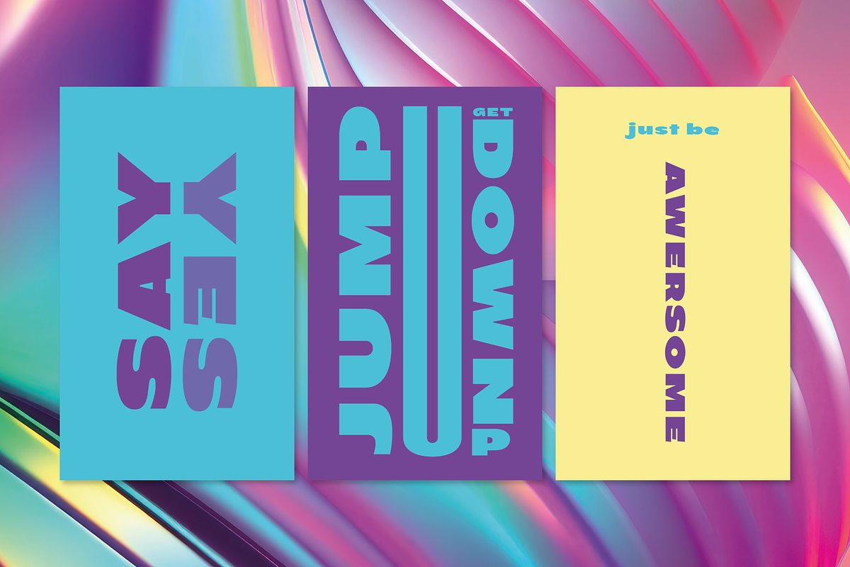 Citrogen - Wide Hipster Typeface, a Sans Serif Font by HipFonts (Photo 8 of 9)
