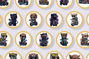 Sticker Cartoon Collection Procreate