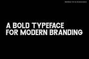 Montriva is a bold modern typeface, a Sans Serif Font by Muksal Creative (Thumbnail 2 of 10)