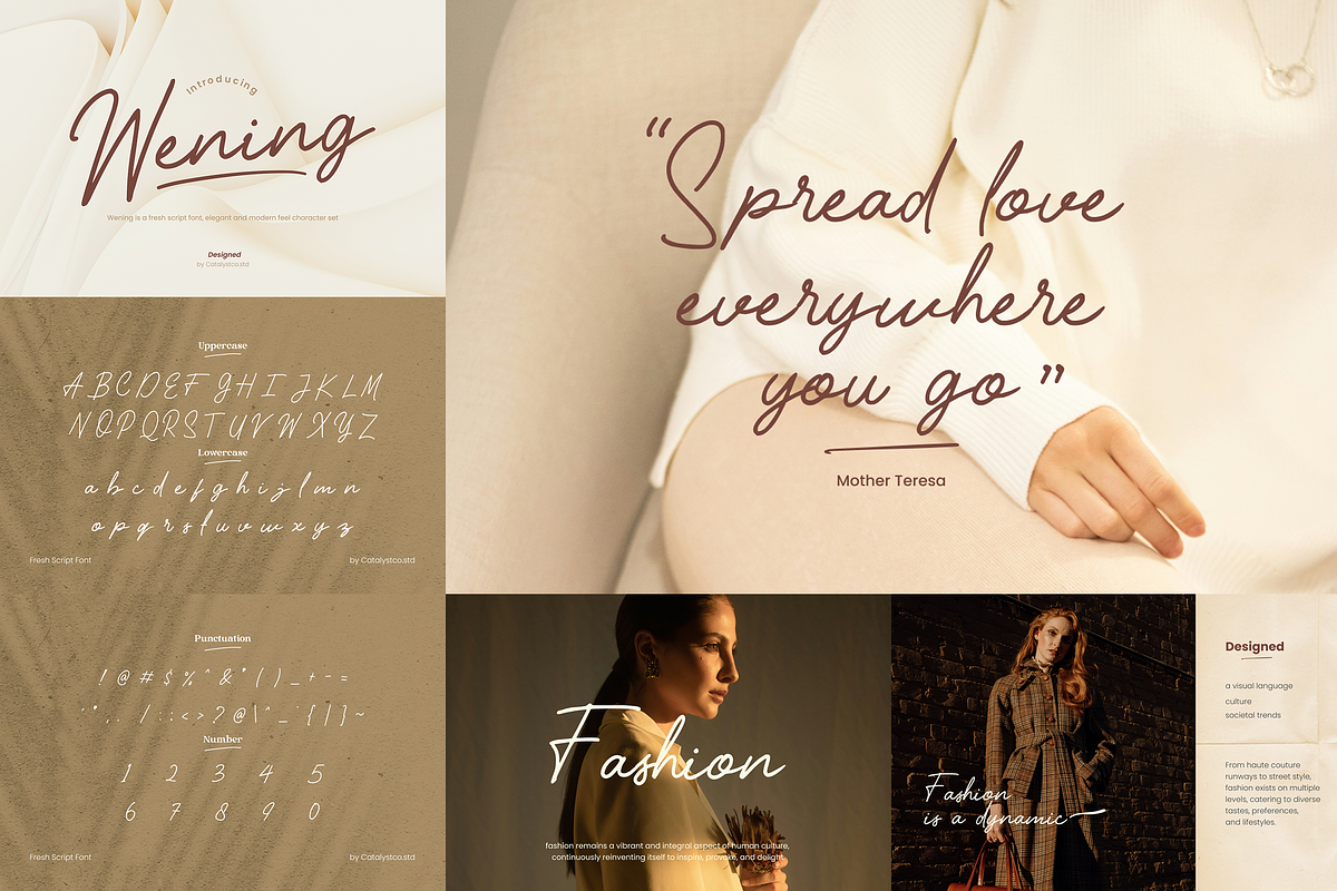 Modern Handwritten Typeface Font, a Handwritten Font by Catalystco Studio (Photo 10 of 11)
