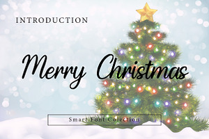 Merry Christmas, a Script Font by Wow Magic
