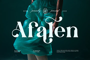 Afalen || Elegant Classy Serif Font, a Serif Font by Ermedia Studio (Thumbnail 1 of 10)