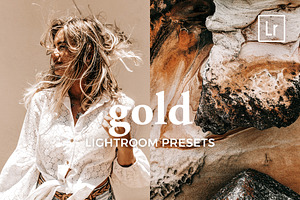 4 Lightroom Presets GOLD