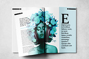 Clean Magazine Print Layout Template, a Magazine Template by Grkic Creative (Thumbnail 5 of 13)