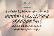 Morales - Handwritten Font, a Handwritten Font by Alphaleonis_std (Thumbnail 6 of 6)