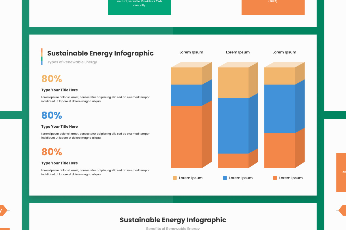 Sustainable Energy Infographic, an Illustration by twinstd (Photo 3 of 4)