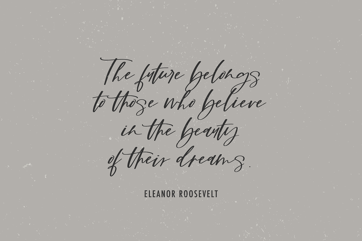 Dynamite Script Font, a Handwritten Font by Beck McCormick (Photo 3 of 10)