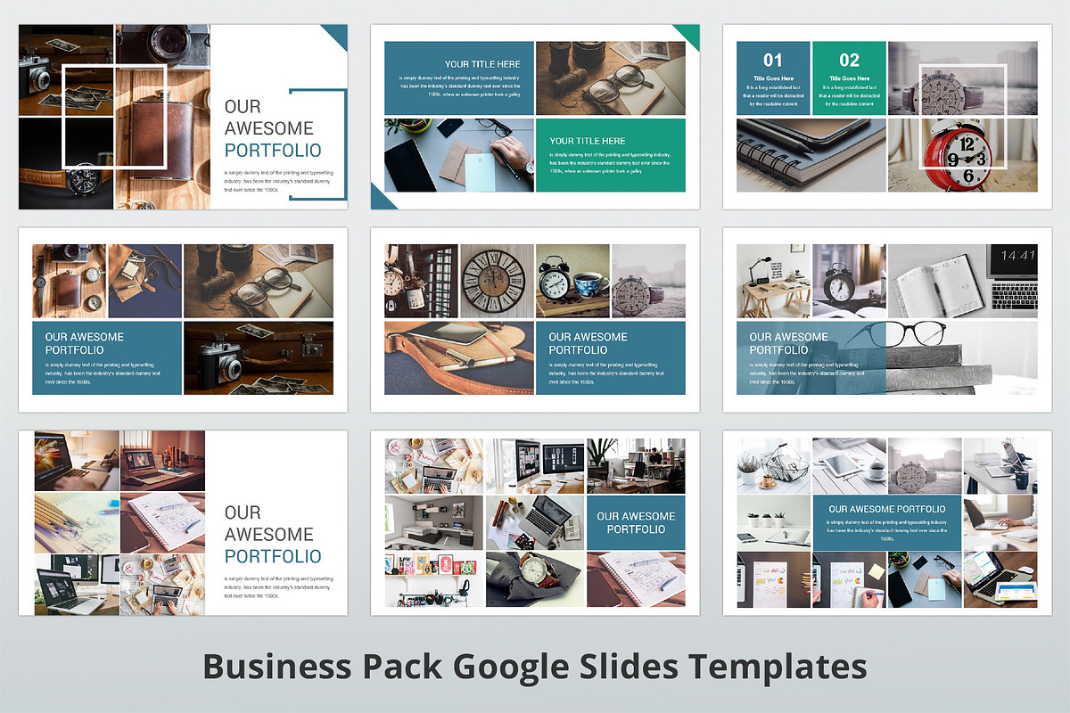 Business Pack Google Slides Bundle, a Presentation Template by GraphicStan (Photo 23 of 41)