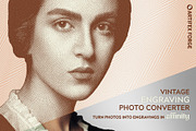 Vintage Engraved Photo Converter, a Brushes & More by The Artifex Forge (Thumbnail 1 of 13)
