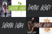 Thin and Glowing, a Font by Bramcreative (Thumbnail 7 of 12)
