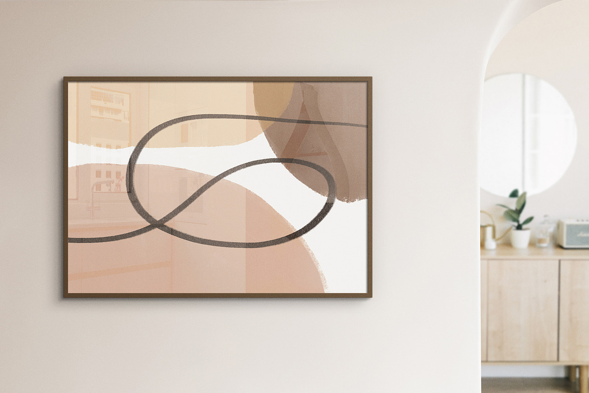 Trendy Frame Mockup Template Bundle, a Product Mockup by FoundImages (Photo 9 of 25)