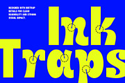 CS Behati – Inktrap Font, a Sans Serif Font by Craft Supply Co. (Thumbnail 5 of 8)
