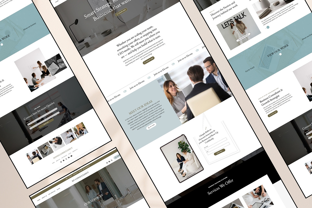 Business Coach Wix Studio Template, a Wix Template by Recrafted Designs (Photo 4 of 4)
