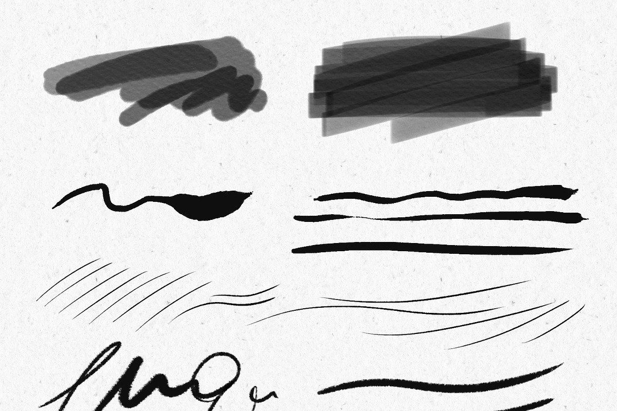 The Inking Collection Brushes, a Brush Add-On by DaniMad Brushes (Photo 3 of 7)