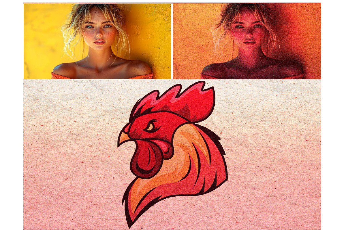 Grainy Printer Effect Mockup, a Layer Style Add-On by studiogstock (Photo 2 of 2)