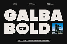 CS Galba – Bold Sans Serif