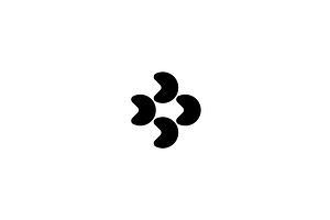 Minimalistic logo from abstract, an Illustration by Bureau