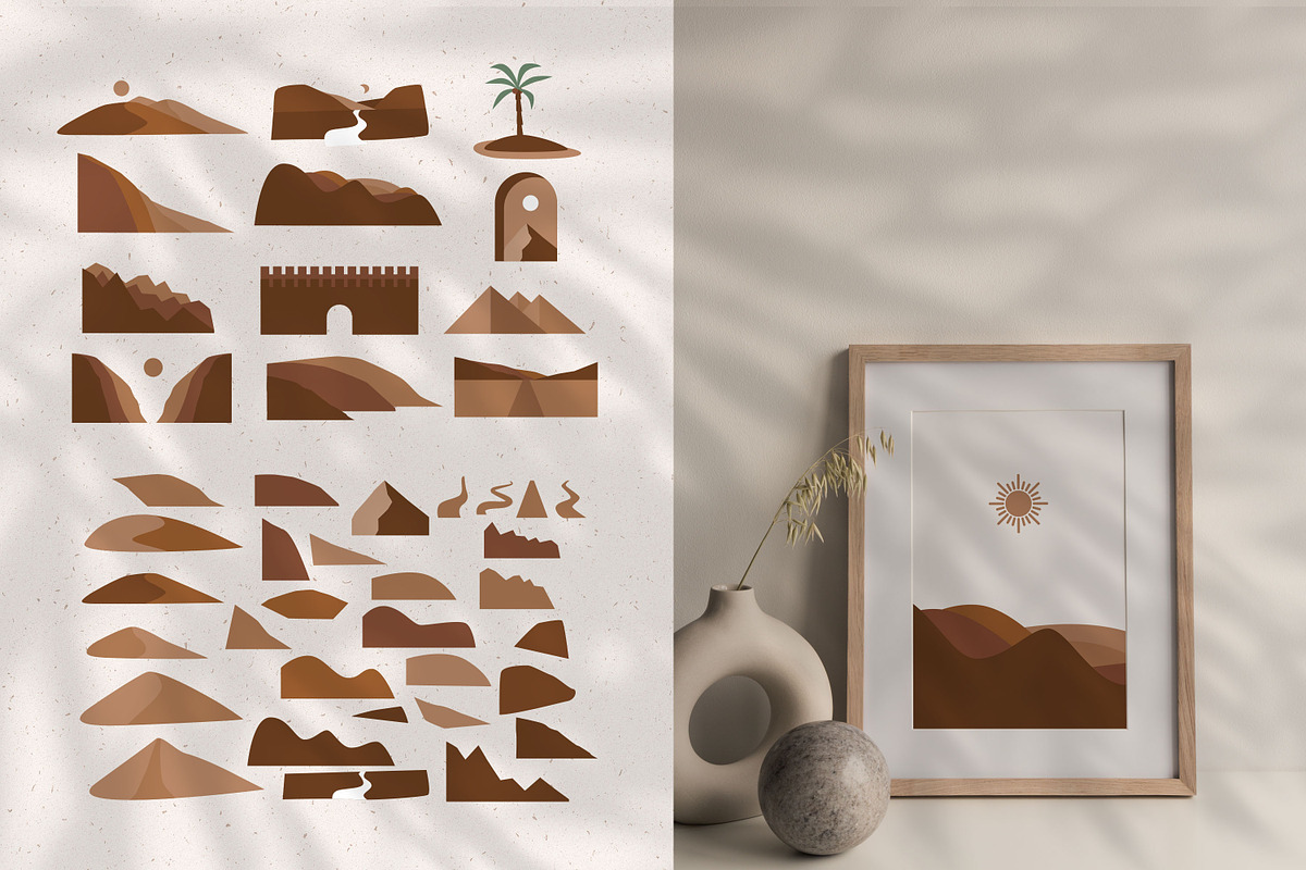 Abstract Modern Illustration Bundle, a Graphic by AndrewPixel (Photo 5 of 8)