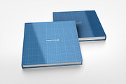 Square Photobook Mock-up, a Books & Magazine Mockup by idesignstudio (Thumbnail 4 of 5)