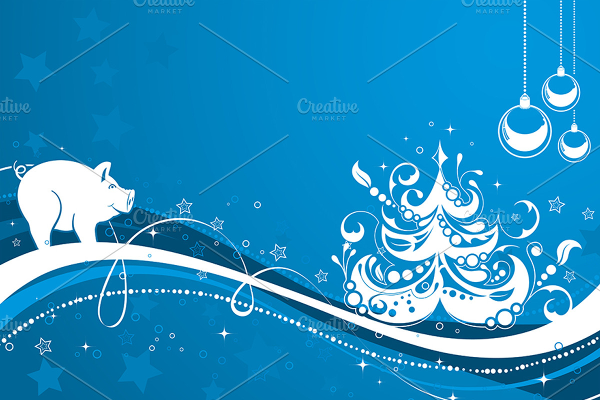 Christmas and New Year Themes, an Animal Illustration by TAlex (Photo 4 of 6)