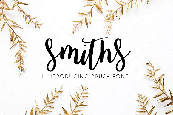 Smiths Font preview 7