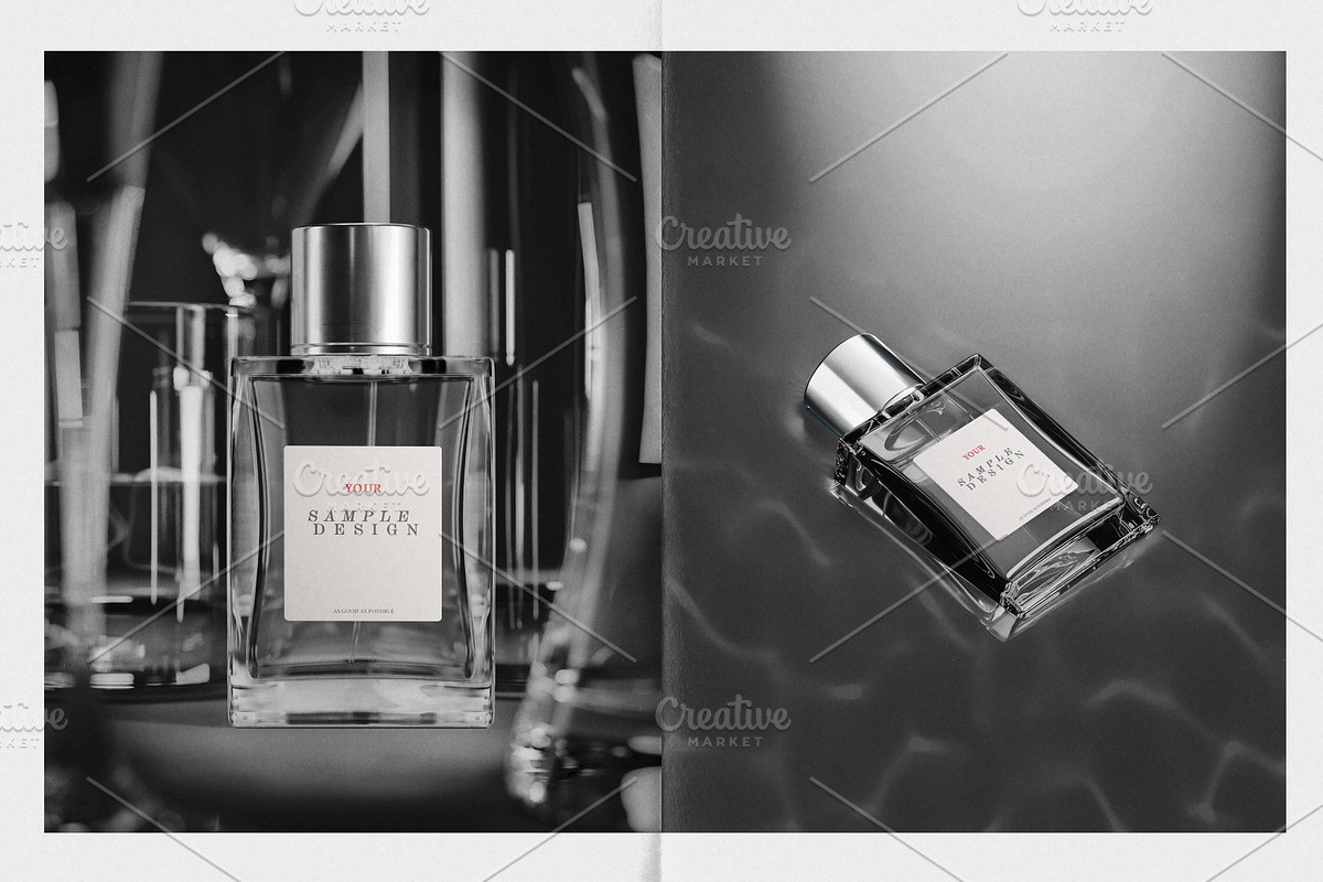 Unique | Perfume Mockups, a Packaging Mockup by As Good As Possible (Photo 7 of 7)
