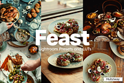 20 Feast Lightroom Presets and LUTs, a Preset Add-On by skybluecreative (Thumbnail 1 of 12)