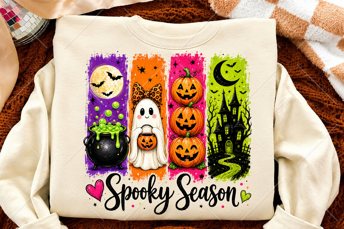 Spooky Season Halloween PNG, a Seasonal Illustration by Canvas Craft (Photo 4 of 6)