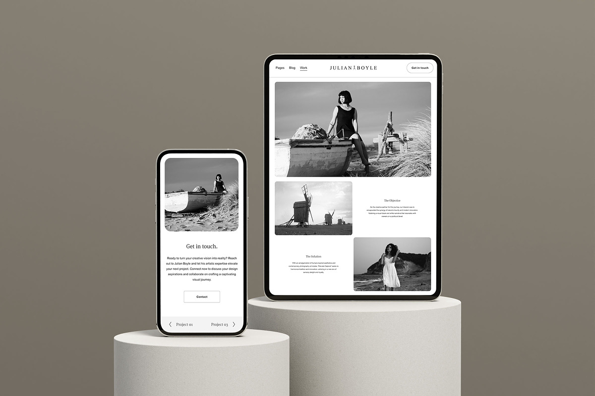 Boyle Squarespace 7.1 Website Theme, a Squarespace Template by Ruben Stom (Photo 4 of 11)