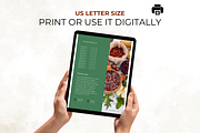 Recipe Book Template for Canva, a Presentation Template by Digital By Nikoleta (Thumbnail 2 of 8)