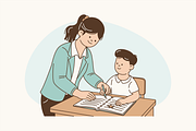 Guiding Hands Illustration, an Object Graphic by Jump Studio (Thumbnail 6 of 12)