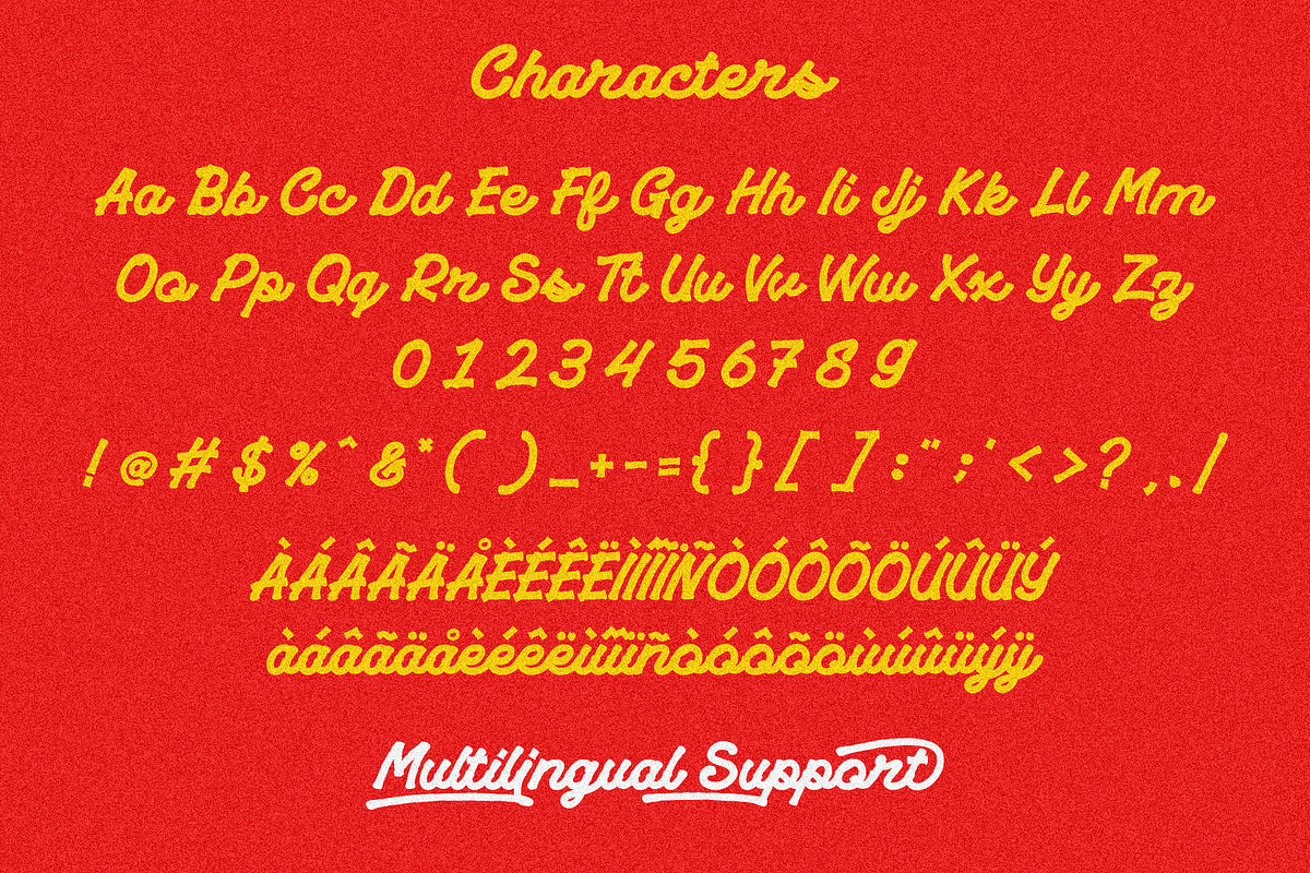 VT Playride - Font Vintage Script, a Script Font by ViactionType (Photo 7 of 13)