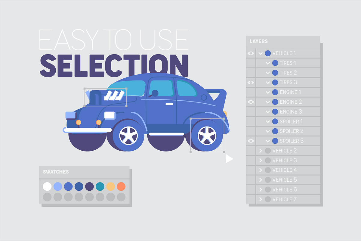 Garage 1.0 Car Creator, a Graphic by Wilsonkjc (Photo 3 of 6)