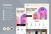 Fashan - Fashion Landing Page, a Landing Page Template by twinstd (Thumbnail 1 of 5)
