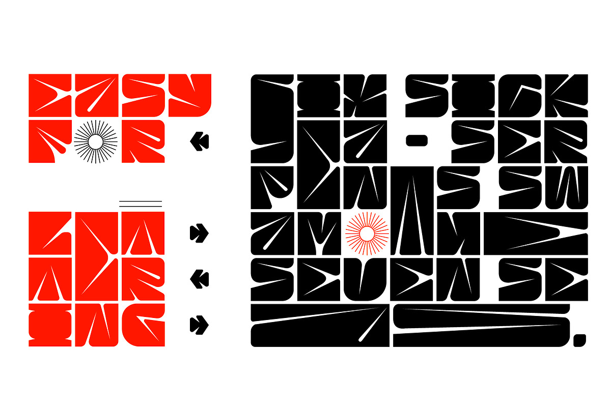 SK Quadratica — Monumental Font, a Font by Shriftovik Type Foundry (Photo 9 of 12)