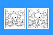 Tiny Corner Cozy Coloring Vol. 2, a Decorative Illustration by Coco Bloom (Thumbnail 2 of 4)