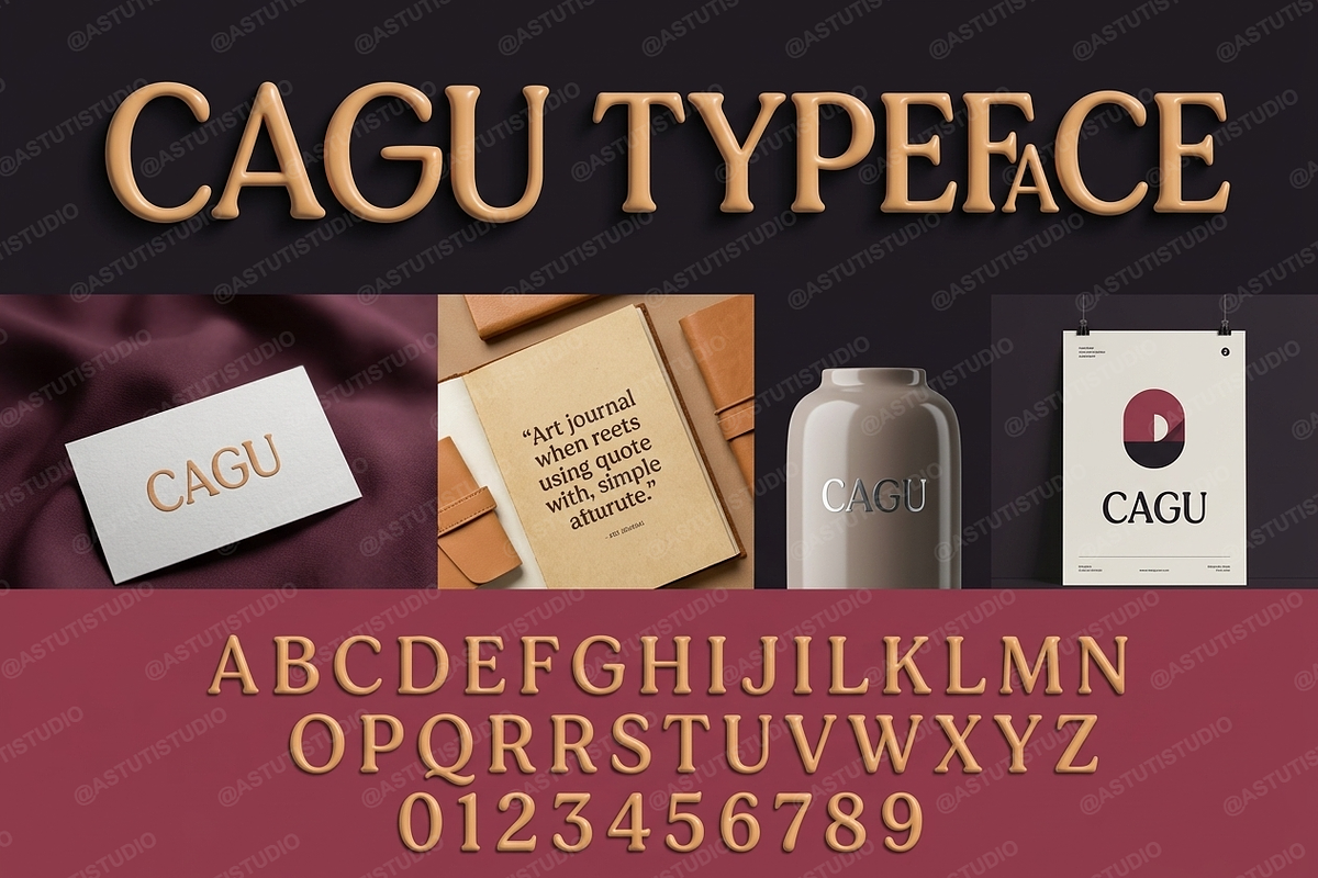 Cagu - Modern Luxury Serif Typeface, a Serif Font by Astuti Studio (Photo 18 of 25)