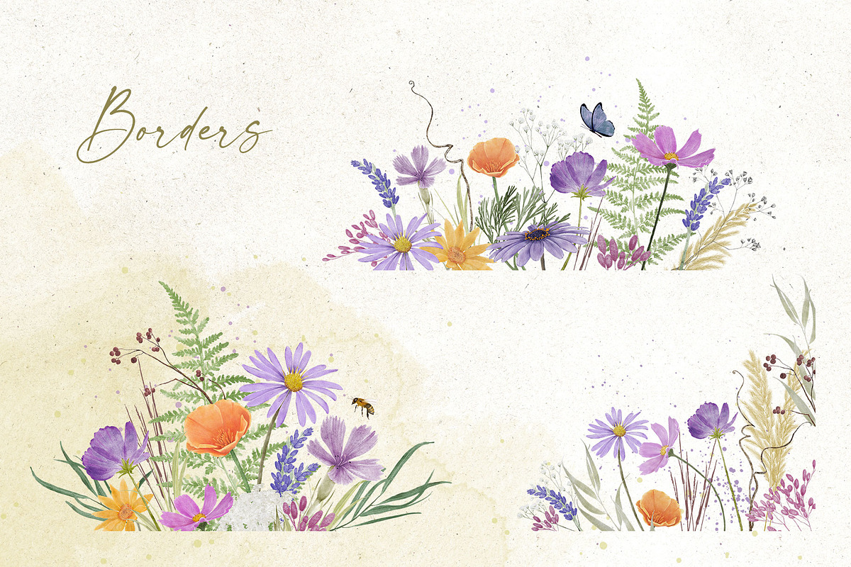 Weeds & Wildflowers Design Set, an Illustration by Maggie Stilwell Design (Photo 2 of 16)